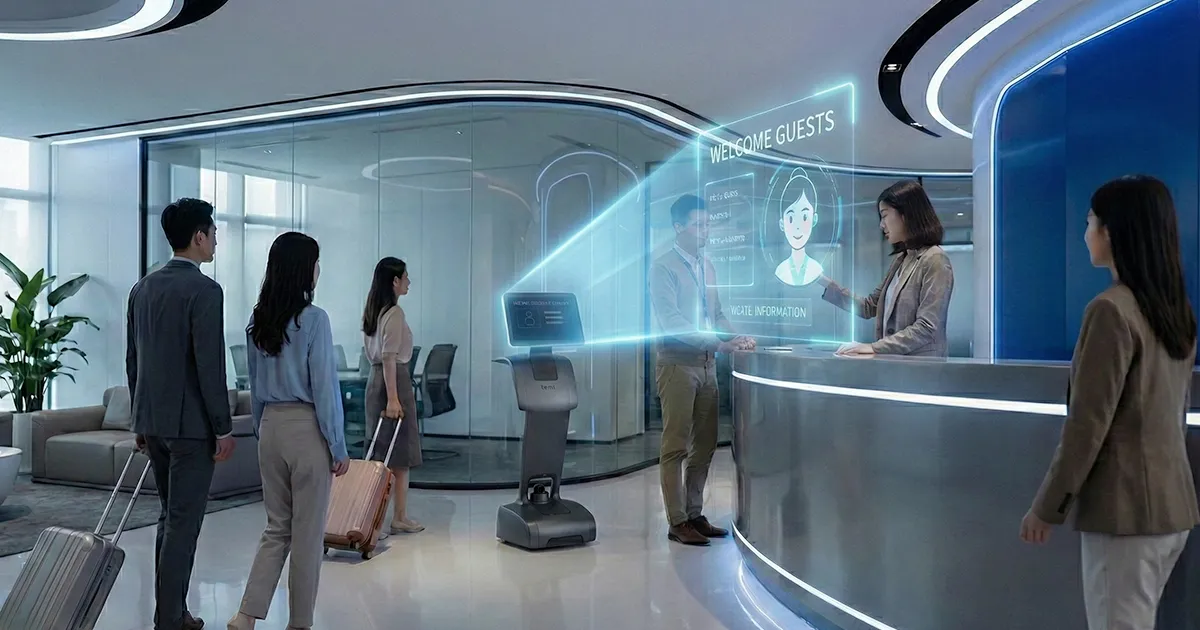 Corporate & Hotel AI Conversation Robot